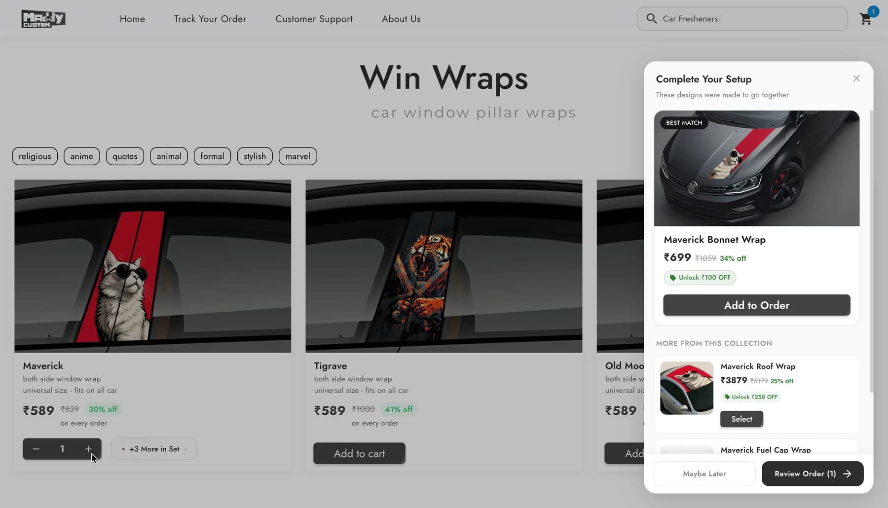 A catalogue built for browsing